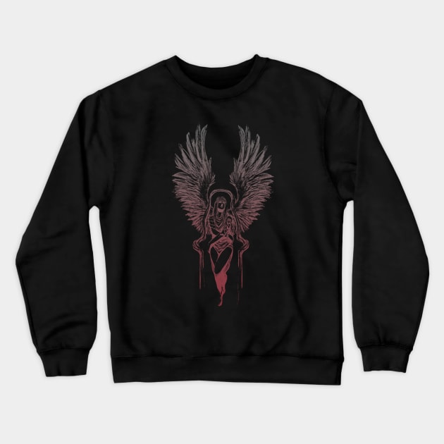 Angel Crewneck Sweatshirt by kowanp